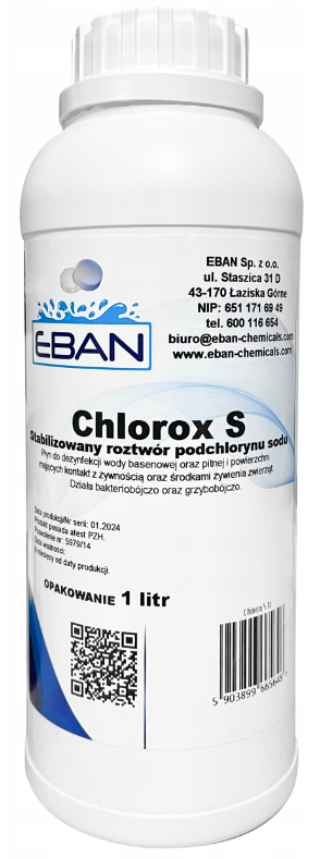 Chlorox S – Chlore liquide – 1L