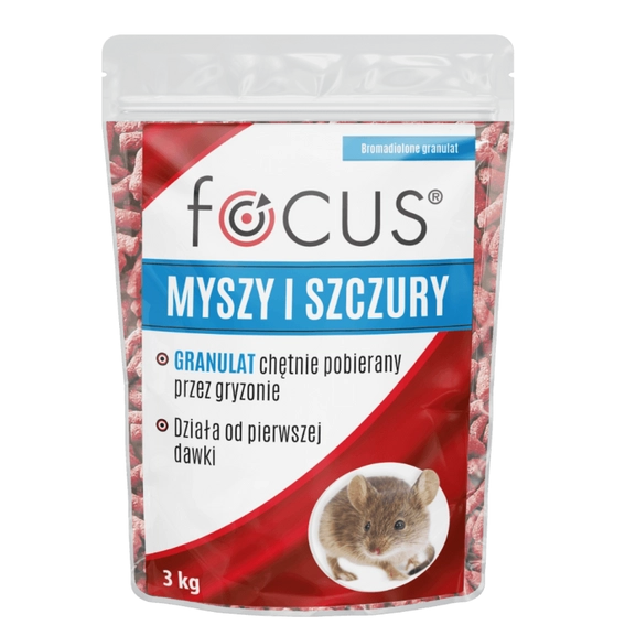 FOCUS Granulat gegen Mäuse & Ratten | 3kg