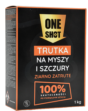 ONE SHOT BAIT GRAIN AGAINST MICE AND RATS 1 KG
