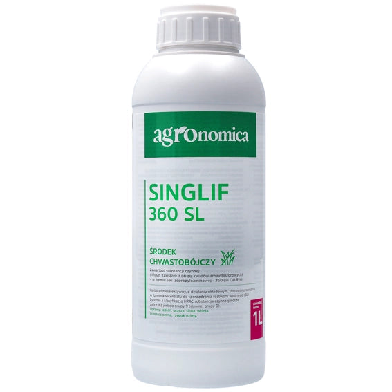 Singlif 360 SL 1 l – Glyphosate 360 g/l, herbicide total