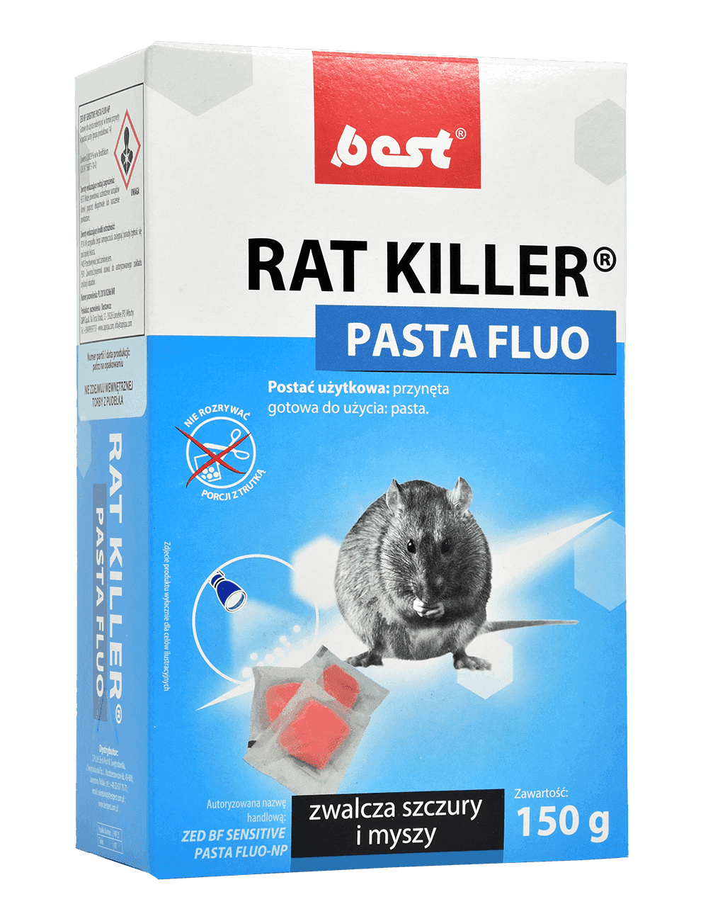 Rat Killer Pasta Fluo