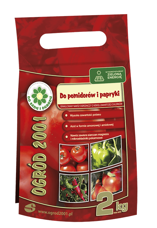 Ogród 2001 Tomaten und Paprika