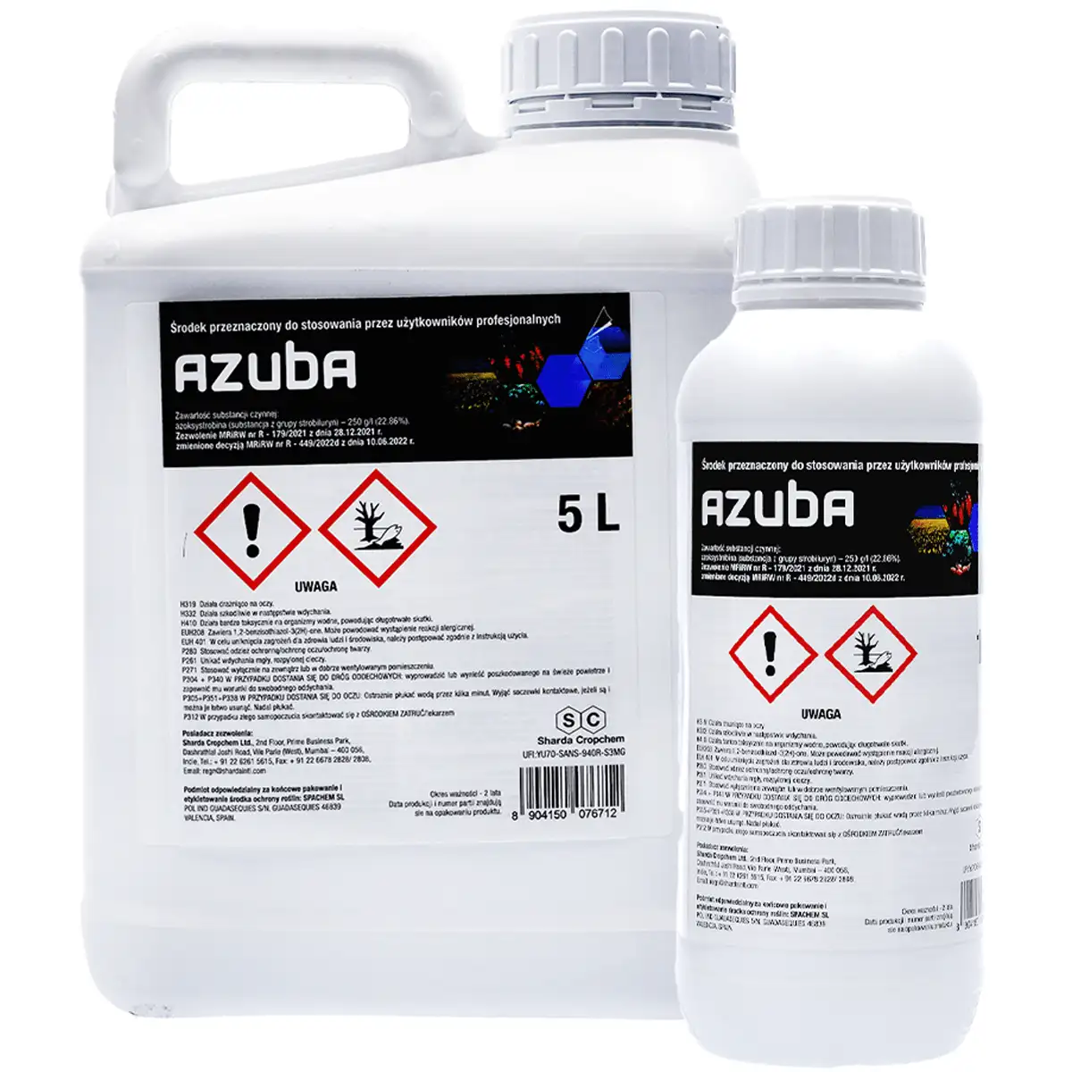 Azuba (azoxystrobin) Sharda - fungicide