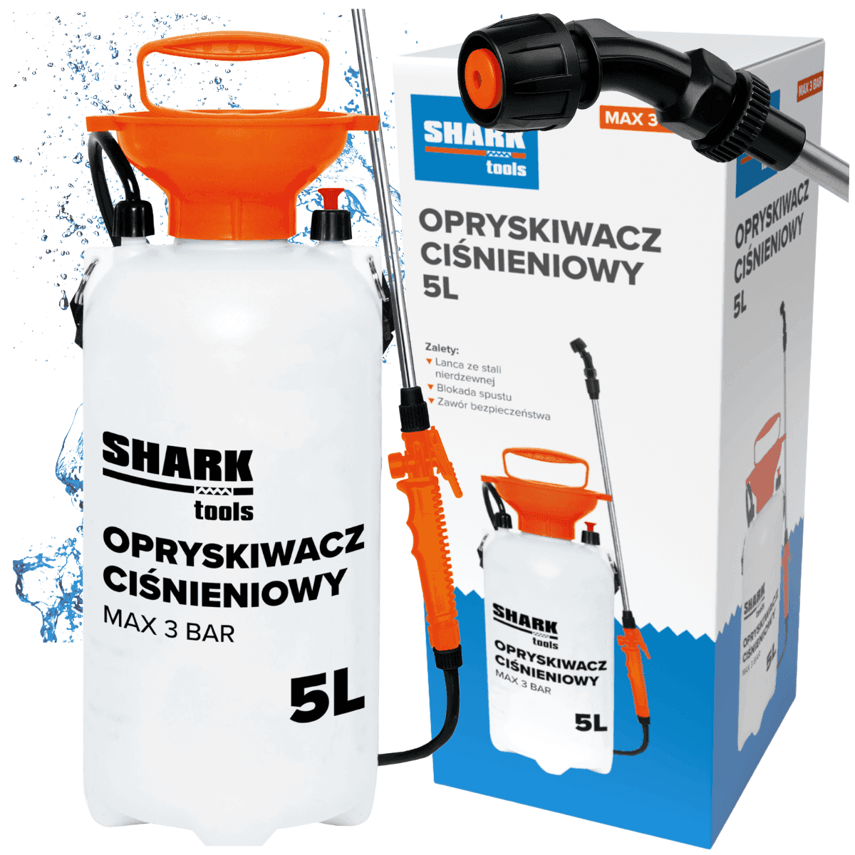 Drucksprühgerät 5l Shark Tools