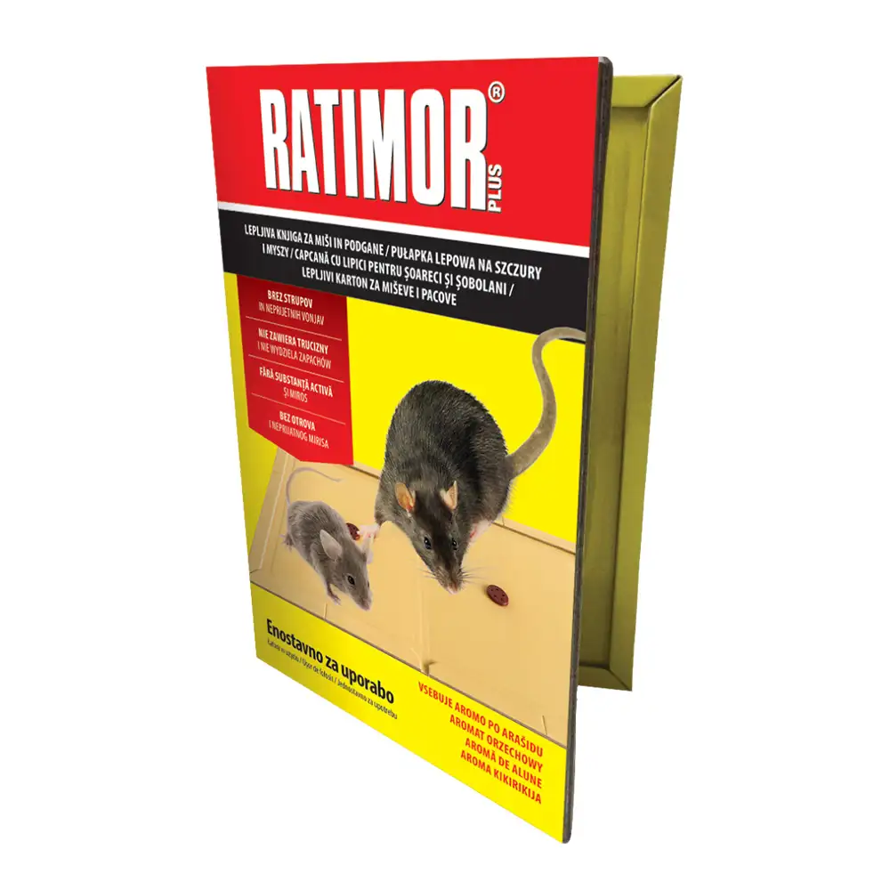 Ratimor Plus Glue Trap for Rats and Mice - Book