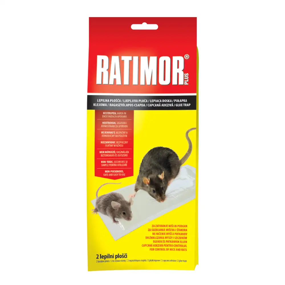 Ratimor Plus Glue Trap for Rats and Mice - Sheet