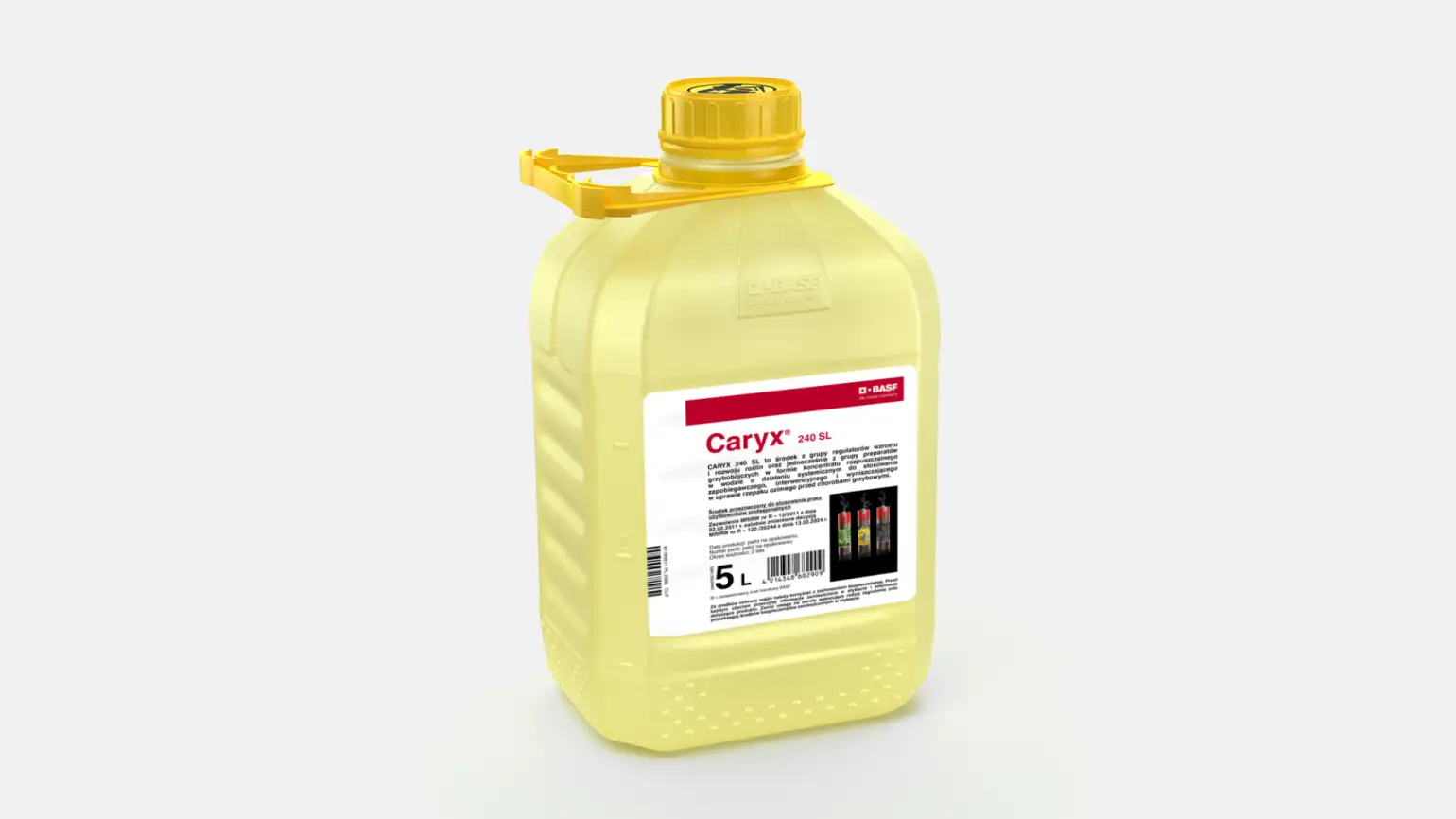 Caryx 240 SL (Mepiquatchlorid, Metconazol) - Wachstumsregler und Fungizid für den Anbau von Raps