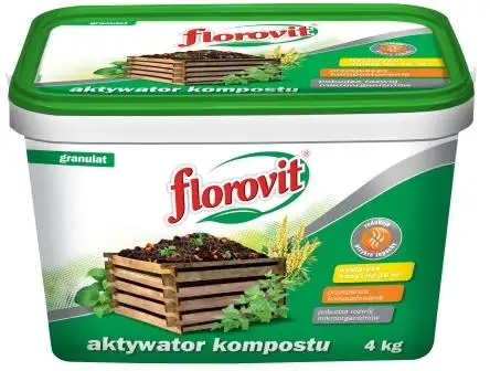 Florovit Kompostaktivator - aktiviert und beschleunigt die Kompostierung