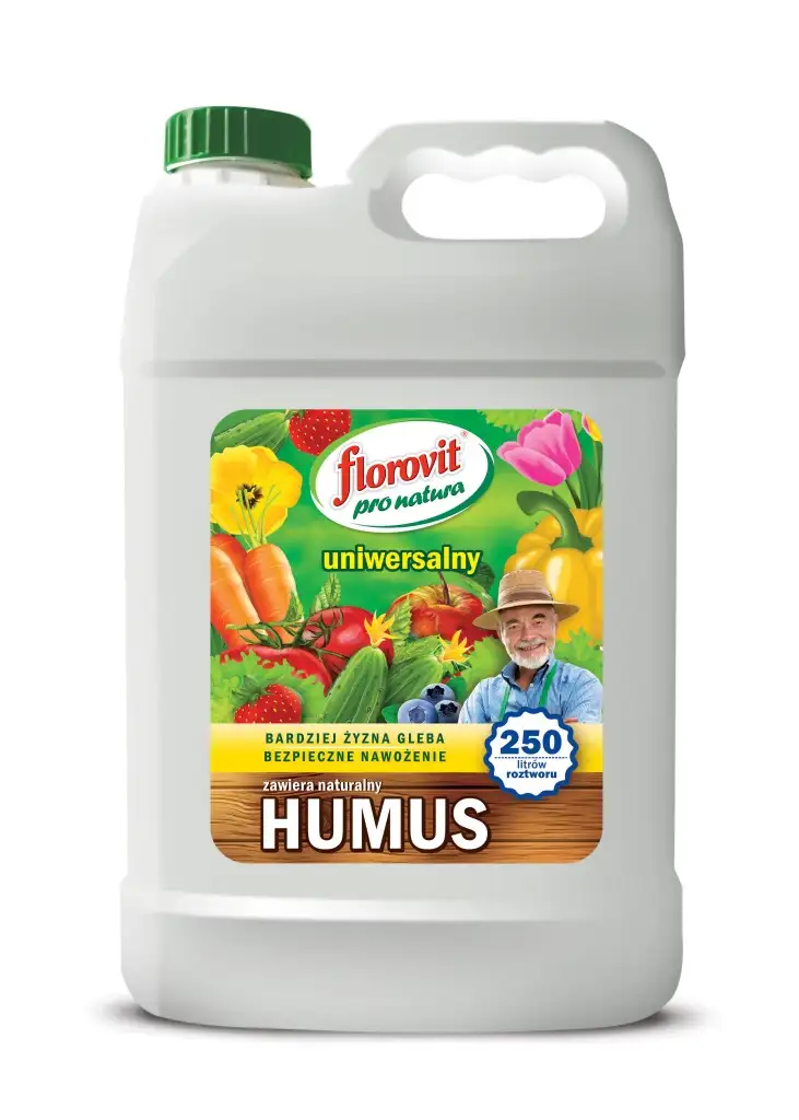 Universele vloeibare organisch-minerale meststof humus Florovit Pro Natura