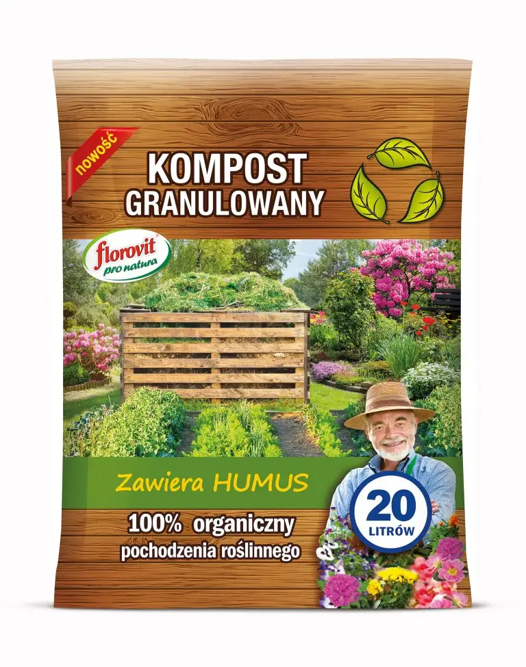 Granulierter Kompost Pro Natura Florovit