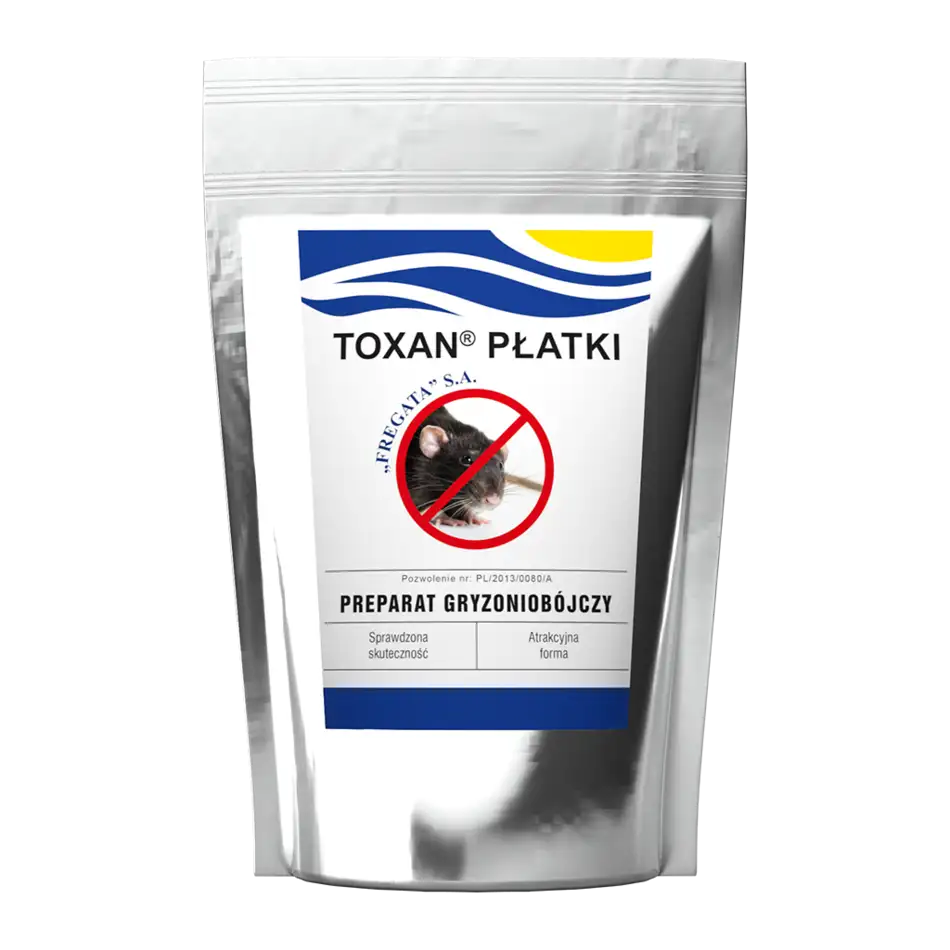 Toxan Płatki Fregata - Giftköder gegen Mäuse und Ratten