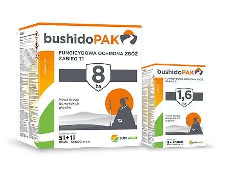 Bushido Pak Bushi (Piraklostrobin) + Kendo 50 EW (Cyflufenamid) Sumi Agro - Fungizid-Set