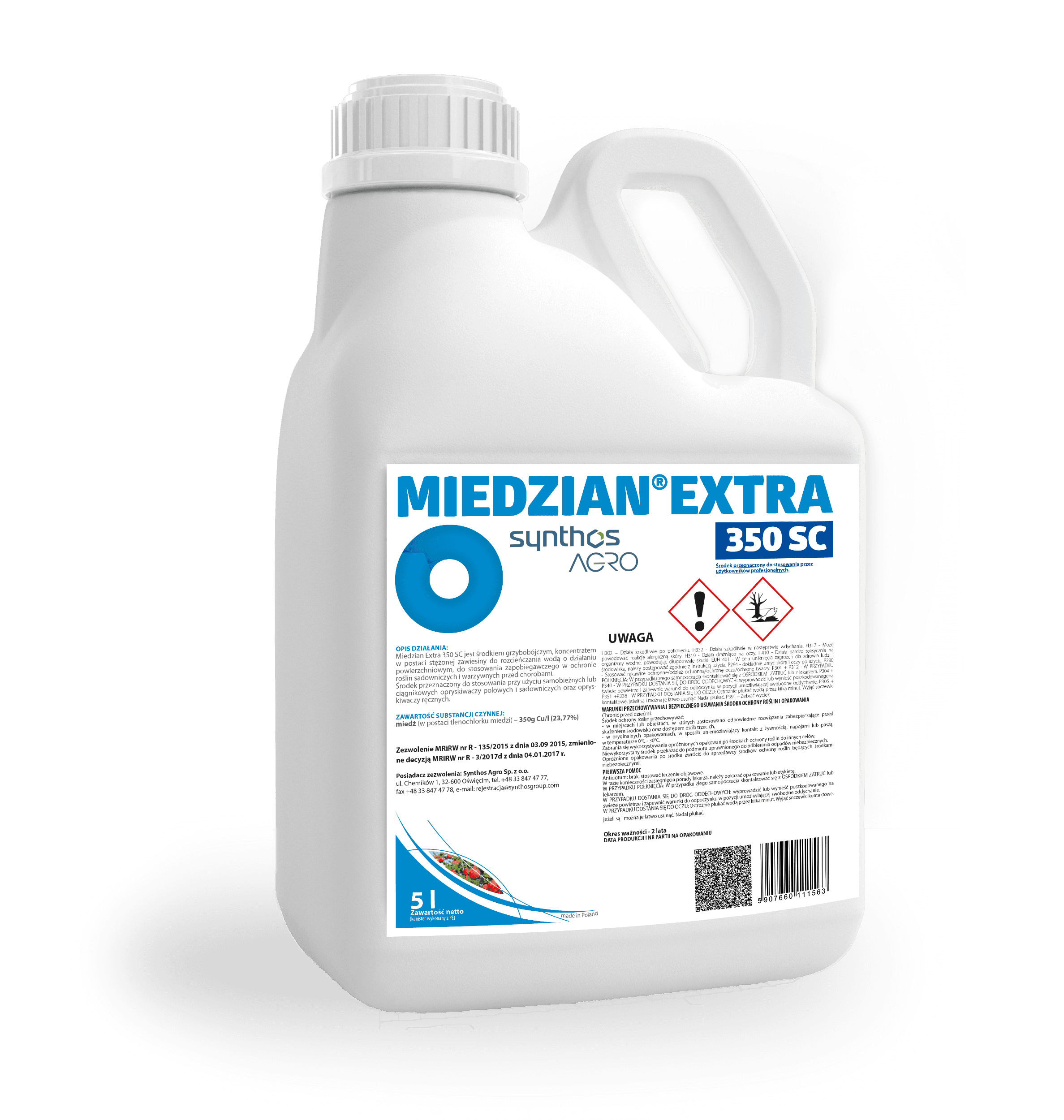 Miedzian Extra 350 SC (Kupferoxychlorid)