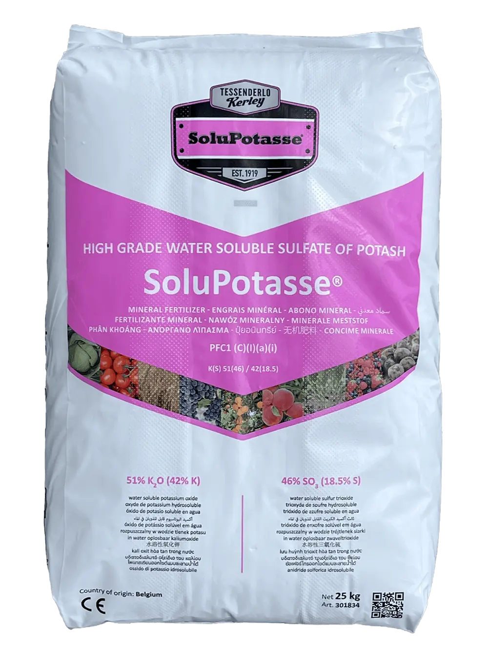Potassium Sulphate Belgium Solupotasse