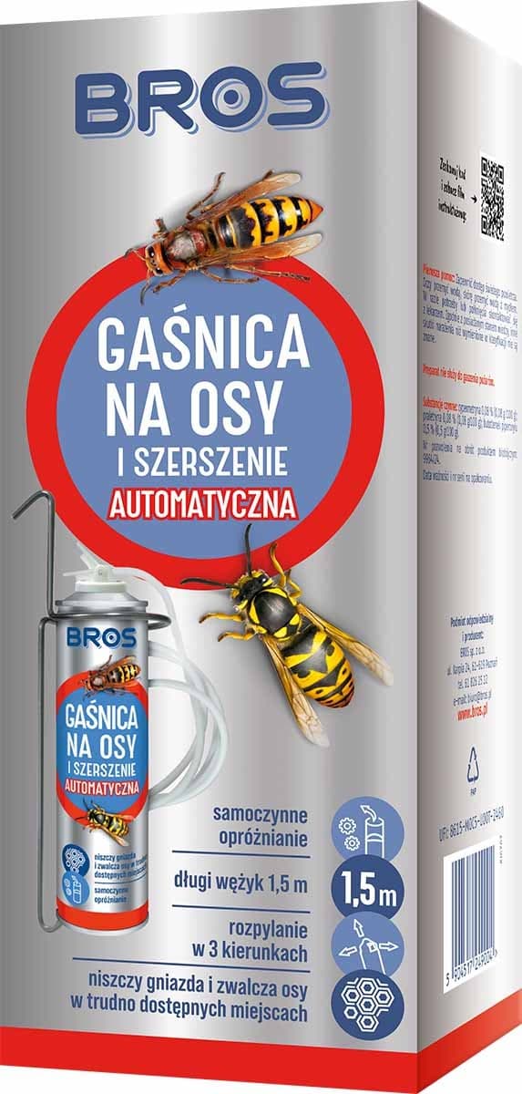 Bros Feuerlöscher gegen Wespen und Hornissen Automatisch
