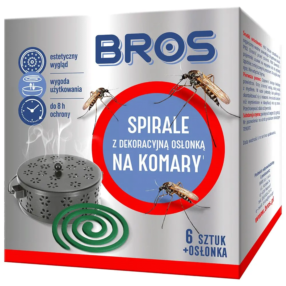 Bros Mückenspirale mit Schutzgehäuse