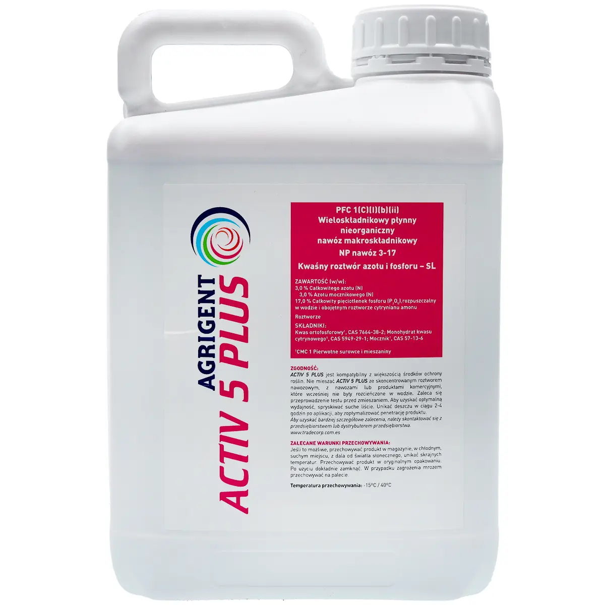 Activ 5 Plus Agrigent 5