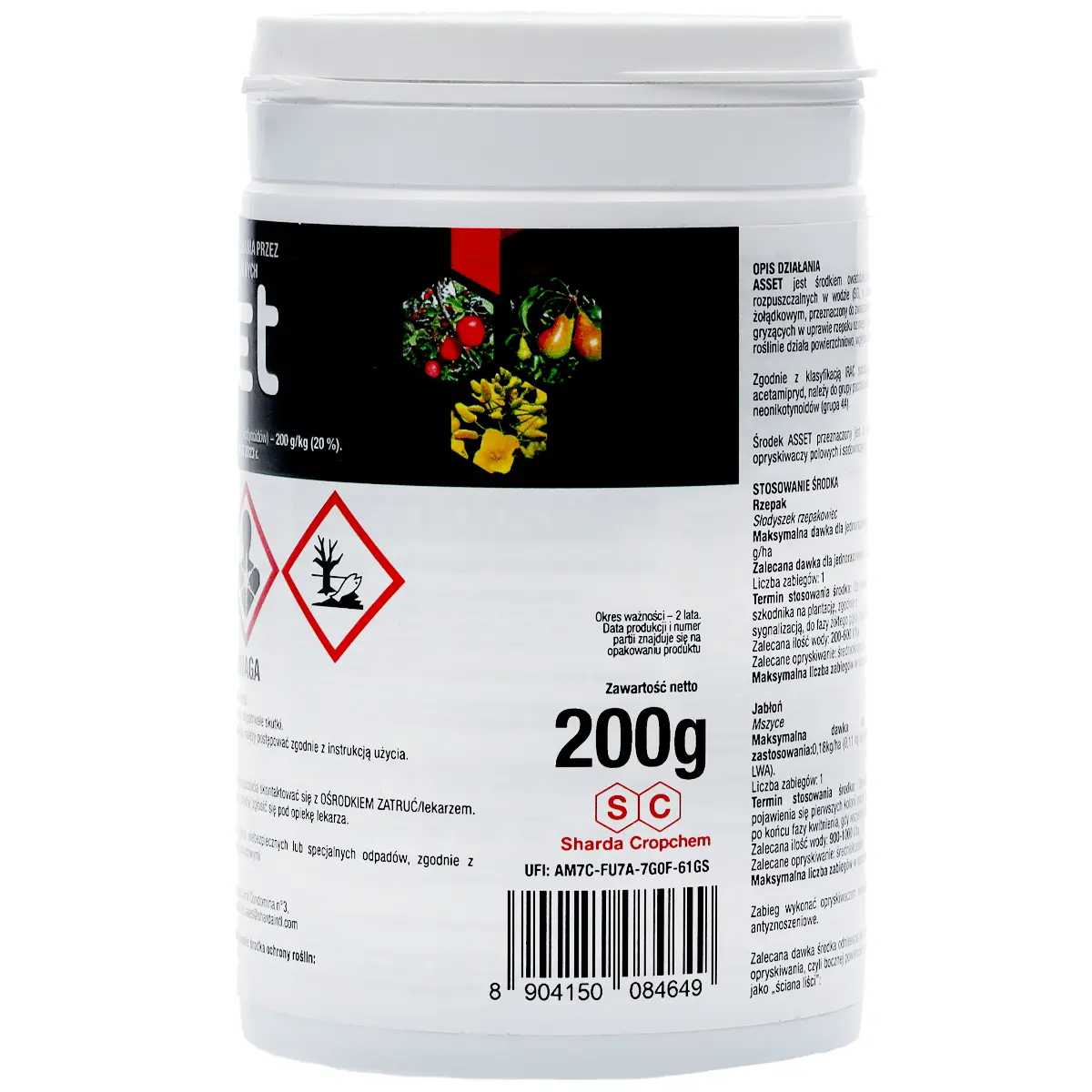 Asset (Acetamiprid) Sharda - Insektizid 3