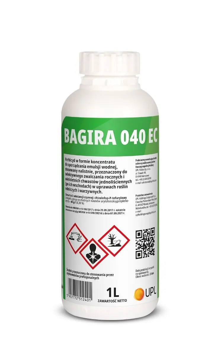 Bagira (Chizalofop-P-tefuryl) - Unkrautvernichtungsmittel für landwirtschaftliche und Gemüsepflanzen 2