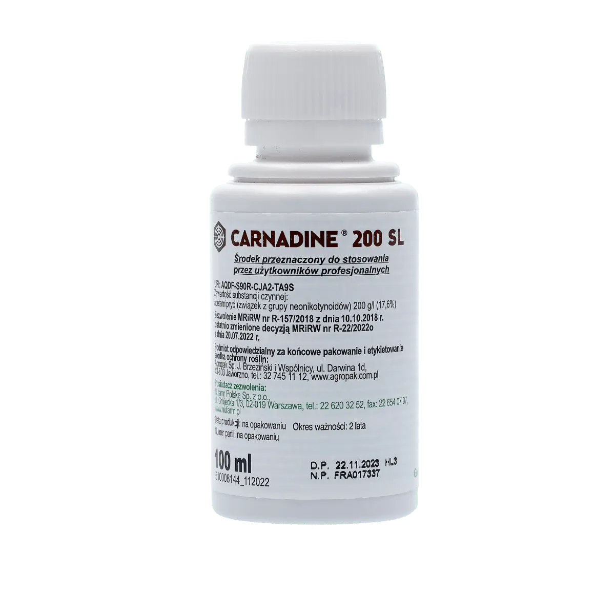 Carnadine 200 SL (Acetamiprid) – wirksames Insektizid 2