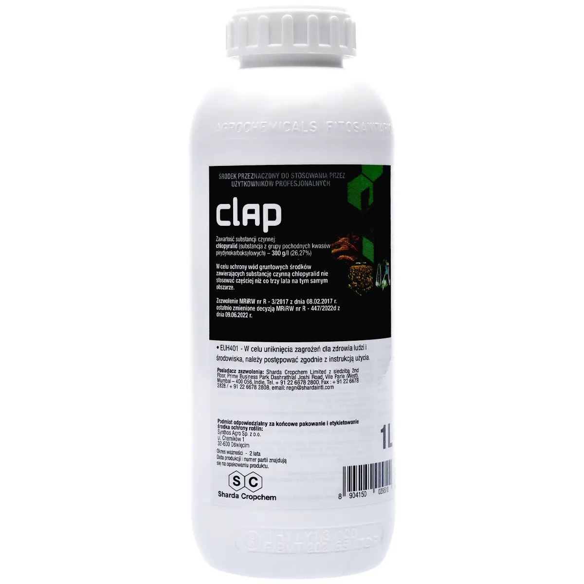 Clap (Chlopyralid) Sharda - Herbizid 3