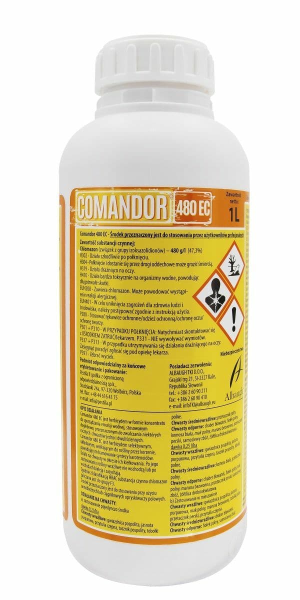 Comandor 480 EC (Chlomazon) 4