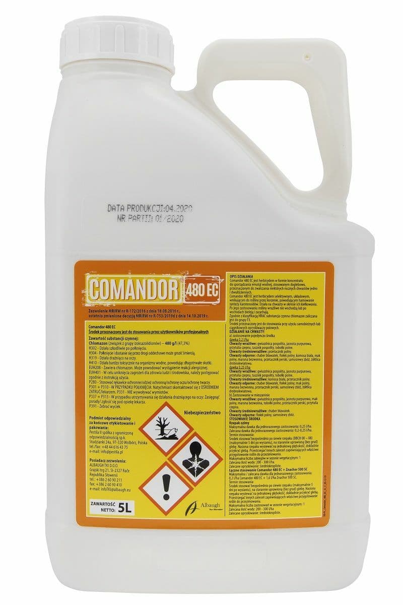 Comandor 480 EC (Chlomazon) 5