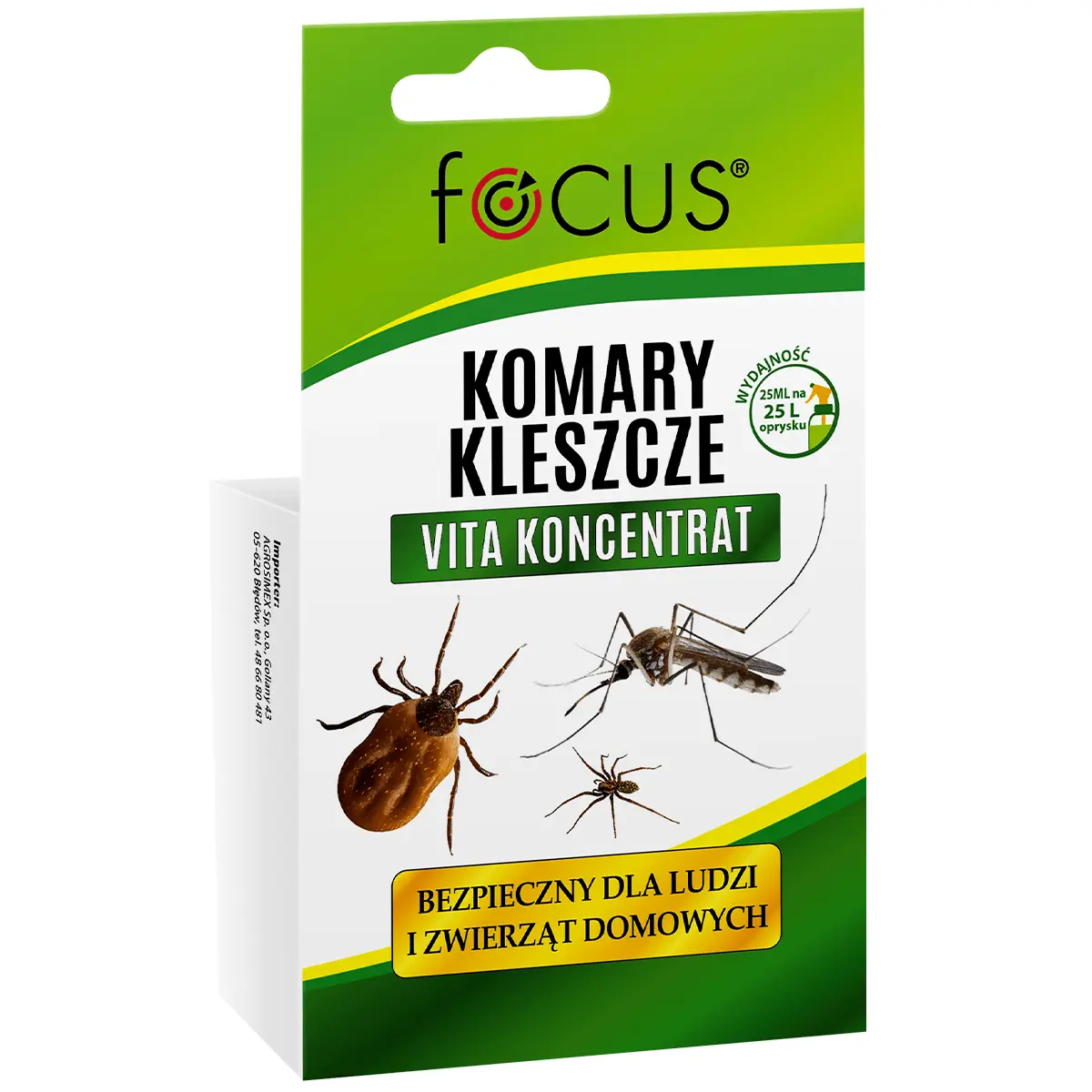 Focus Vita Концентрат від комарів, кліщів, павуків 25 мл