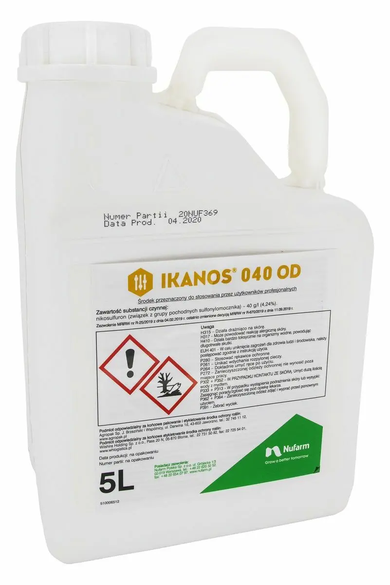 Ikanos 040 OD (nikosulfuron) 4