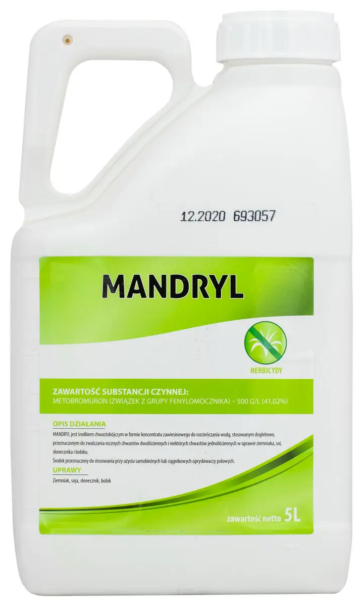 MANDRYL 500 SC (metobromuron) 8