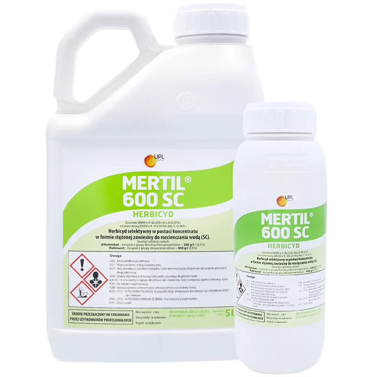 Mertil 600 SC (Diflufenican, Flufenacet) UPL - Herbizid