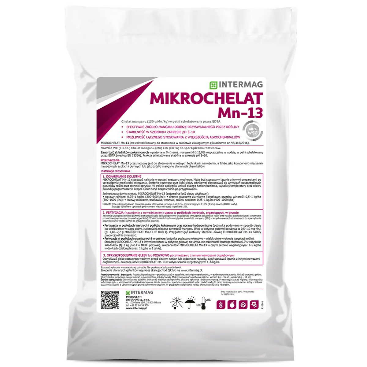 Mikrochelat Mn-13 (13%) Intermag - Mangandünger 4