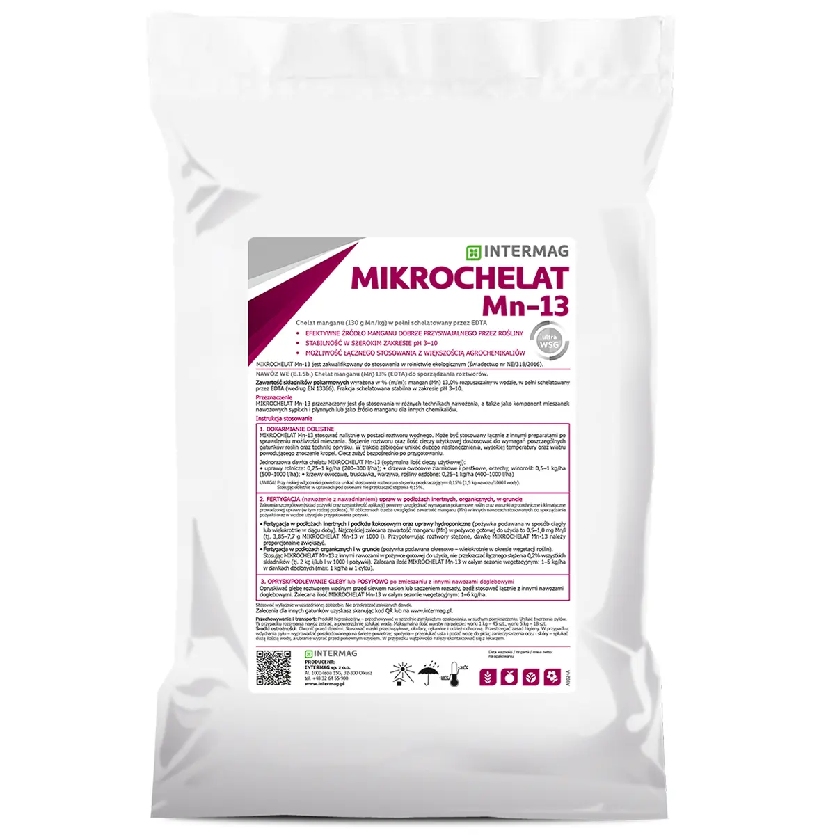 Mikrochelat Mn-13 (13%) Intermag - Mangandünger 5