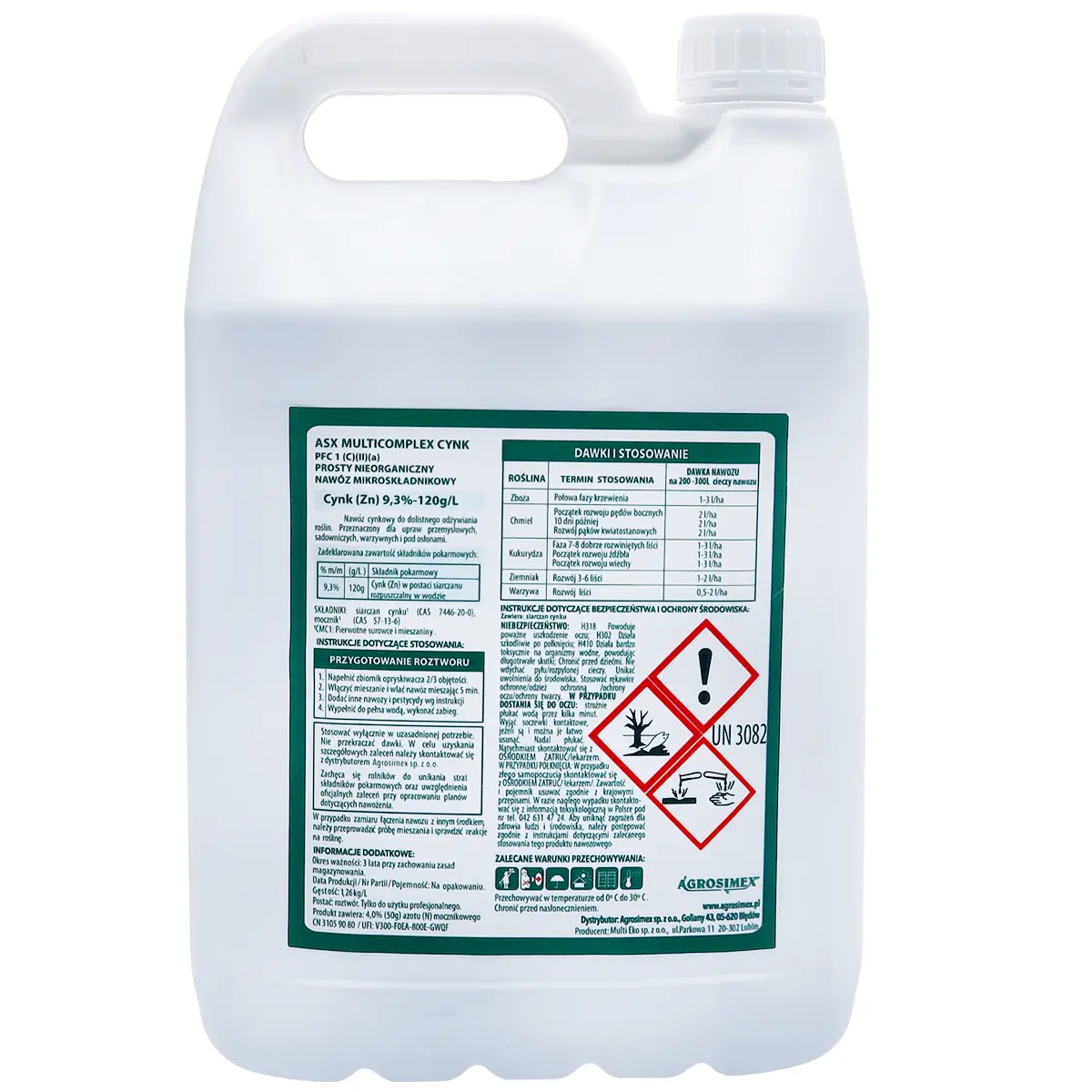 ASX Multicomplex Zinc Fertiliser 3