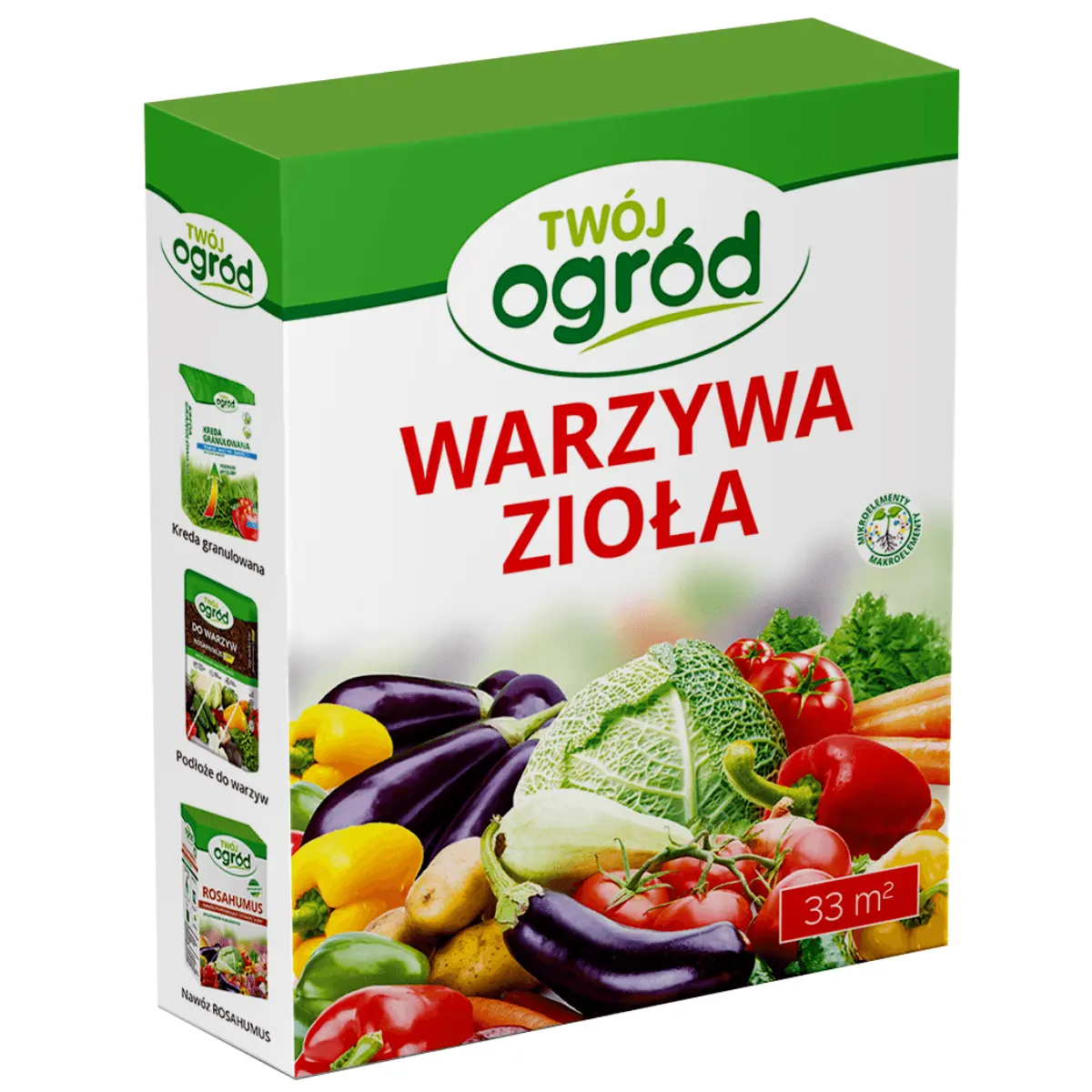 Dünger für Gemüse und Kräuter 1kg Twój Ogród
