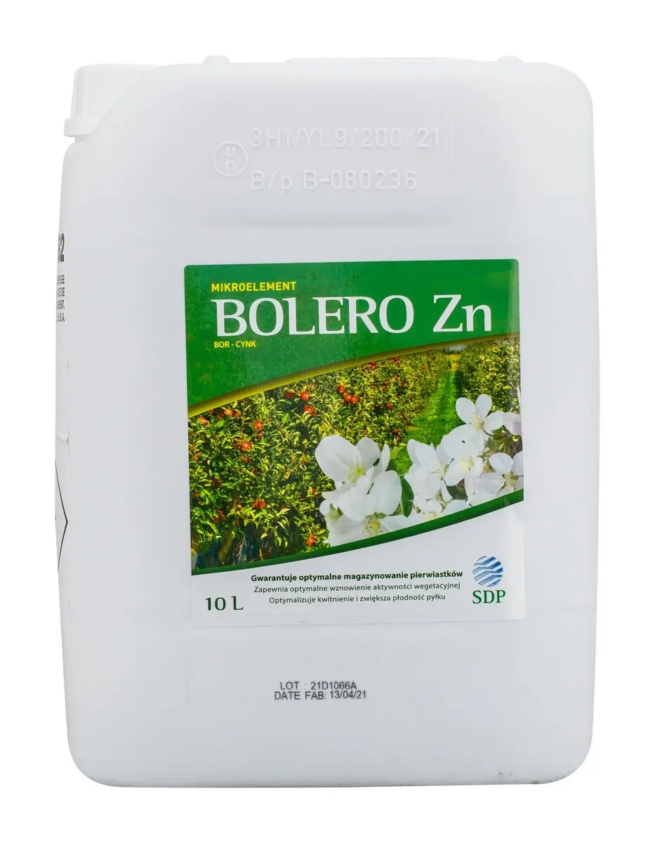 Bolero Zn (zink) - bladmeststof bij borium- en zinktekorten 6