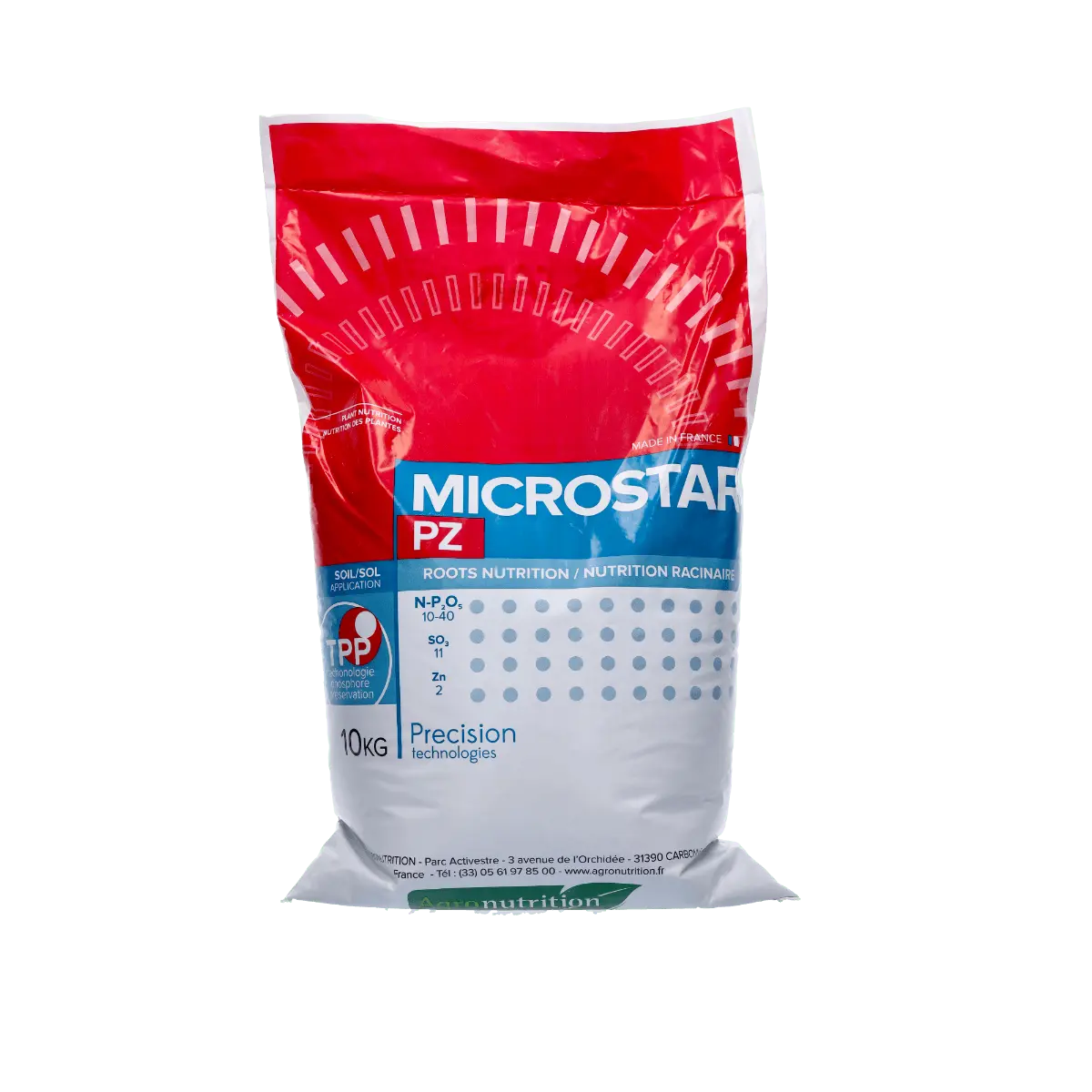 Meststof Microstar PZ - startmeststof voor landbouw-, groente-, fruitteelt