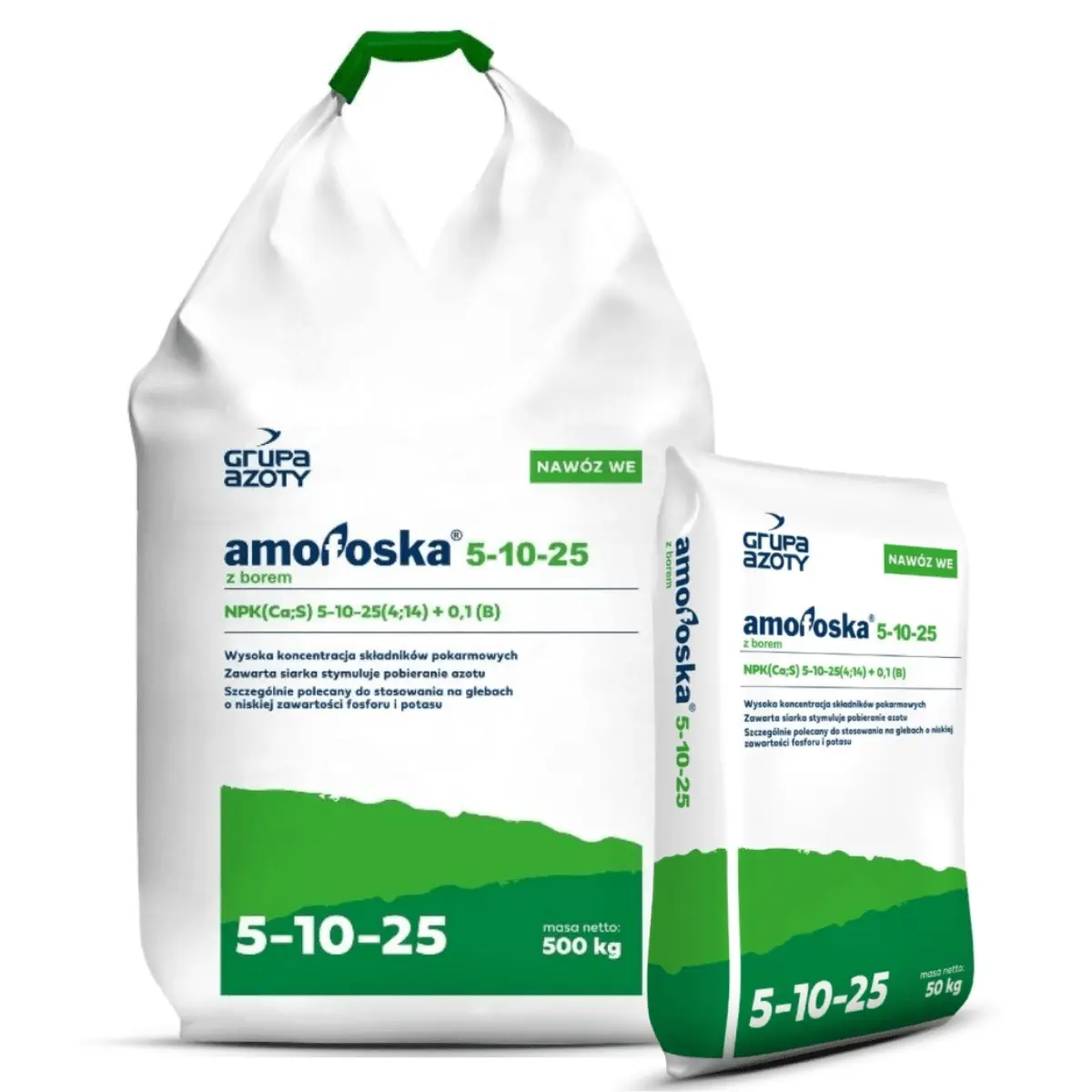 Amofoska 5-10-25 Grupa Azoty - NPK-Dünger mit Bor