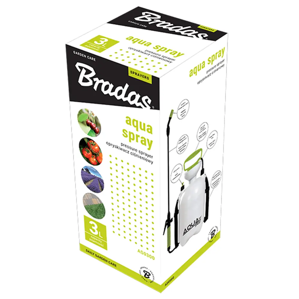 Drucksprühgerät Aqua Spray 3l Bradas 2