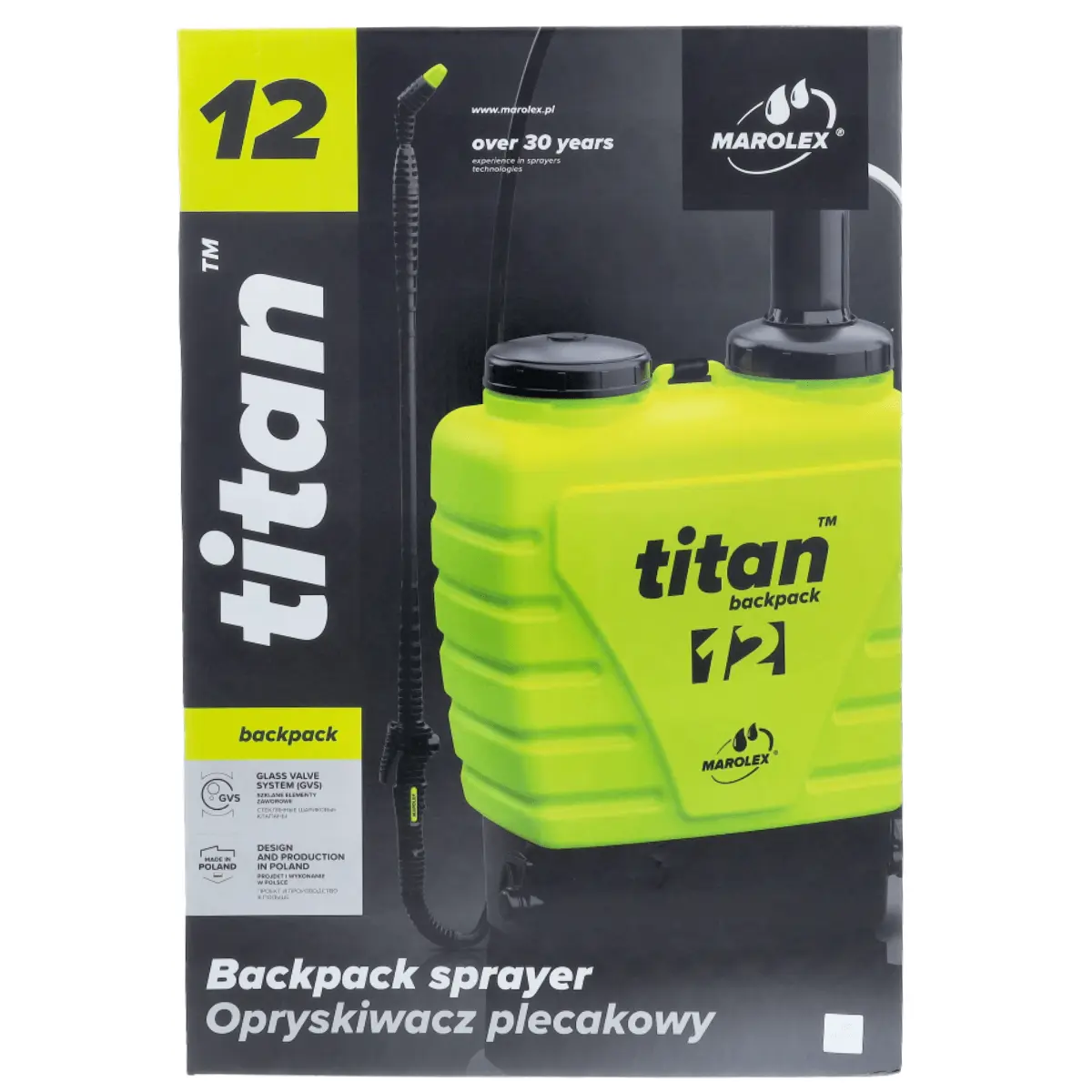 Rückensprühgerät Marolex Titan 12l 9