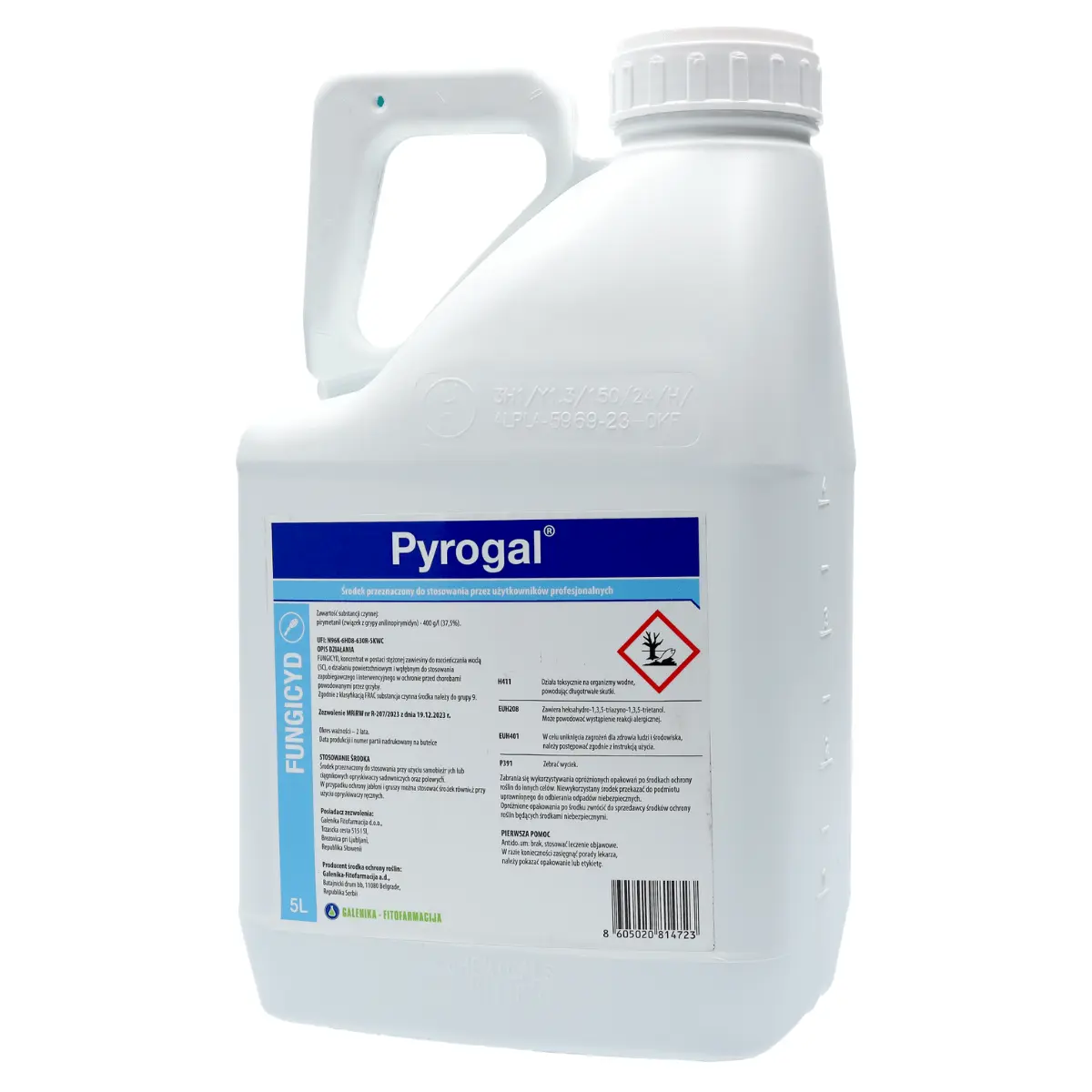 Pyrogal (pyrimethanil) Galenika - Fungizid 5
