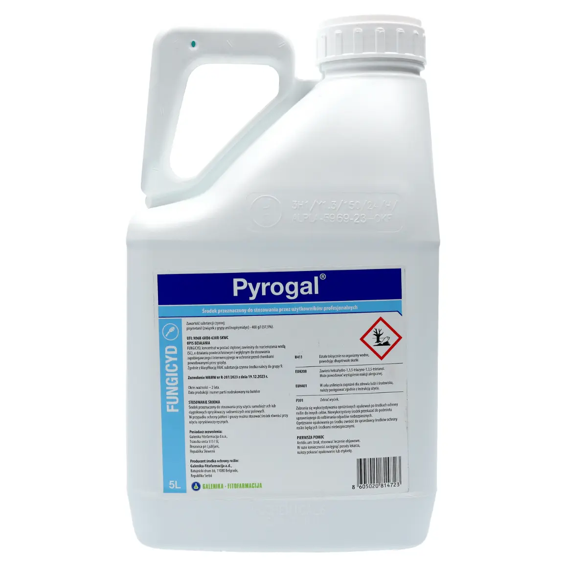 Pyrogal (pyrimethanil) Galenika - Fungizid 6