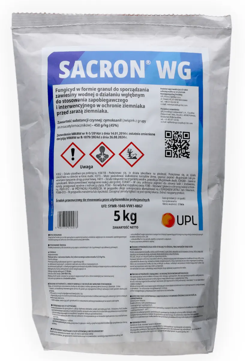 SACRON WG (цимоксаніл) - фунгіцид 3