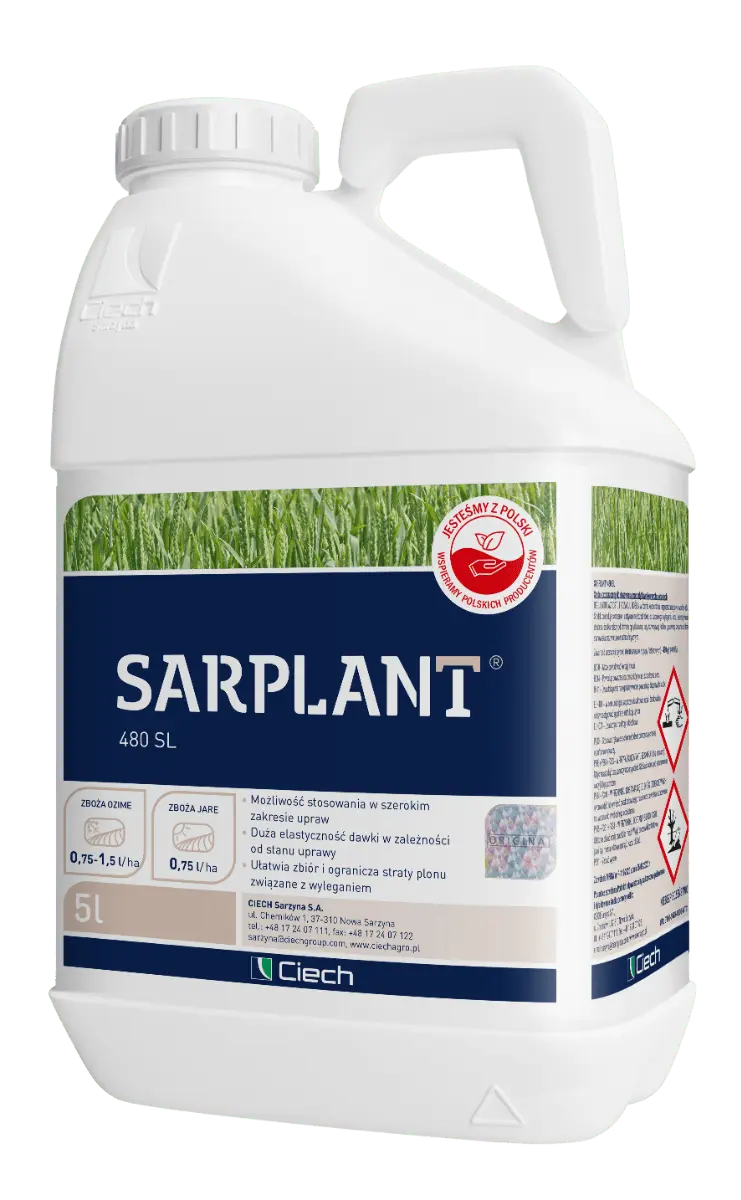 Sarplant 480 SL (Ethephon) - Wachstumsregler für Pflanzenwachstum und -entwicklung im Ackerbau 3