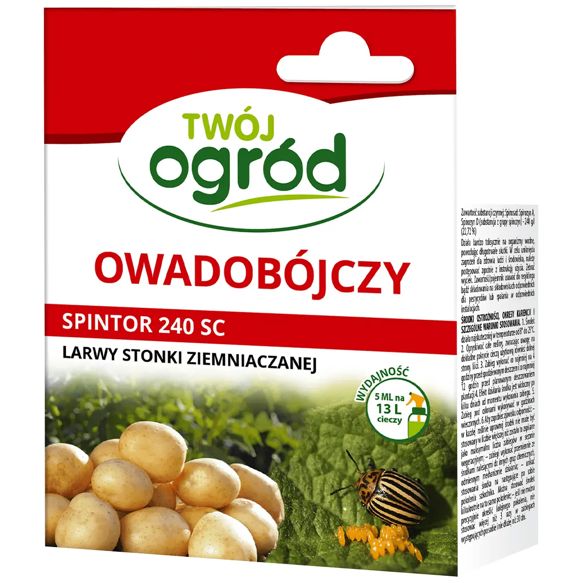 SpinTor 240 SC (spinozyn A, spinozyn D) Twój Ogród - засіб інсектицидний 2