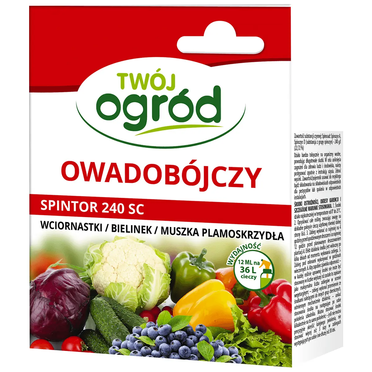 SpinTor 240 SC (spinozyn A, spinozyn D) Twój Ogród - засіб інсектицидний 3