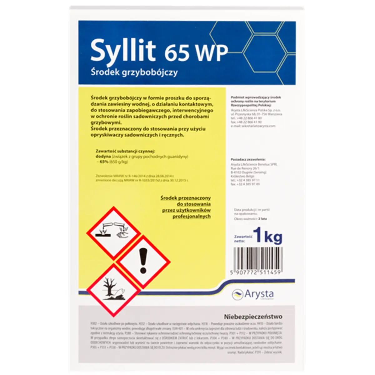 Syllit 65 WP (Dodin) UPL - Fungizid 3