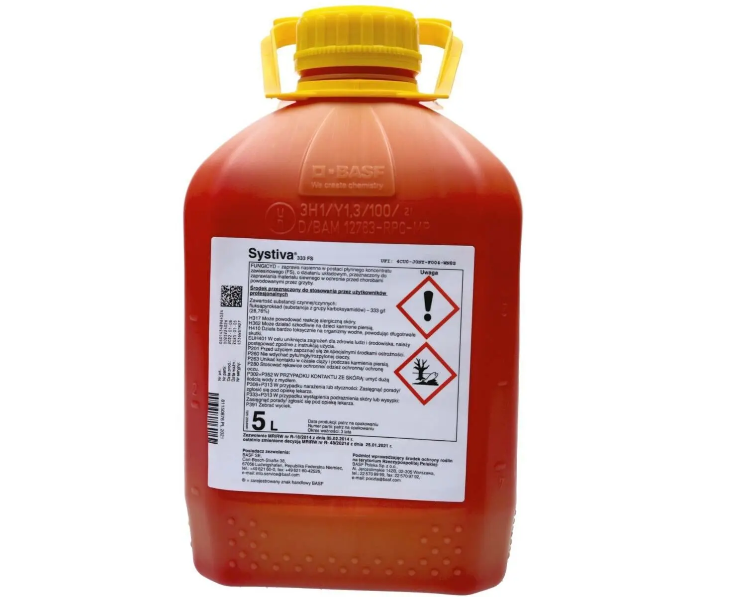 Systiva 333 FS (fluxapyroxad) - fongicide, traitement des semences 8