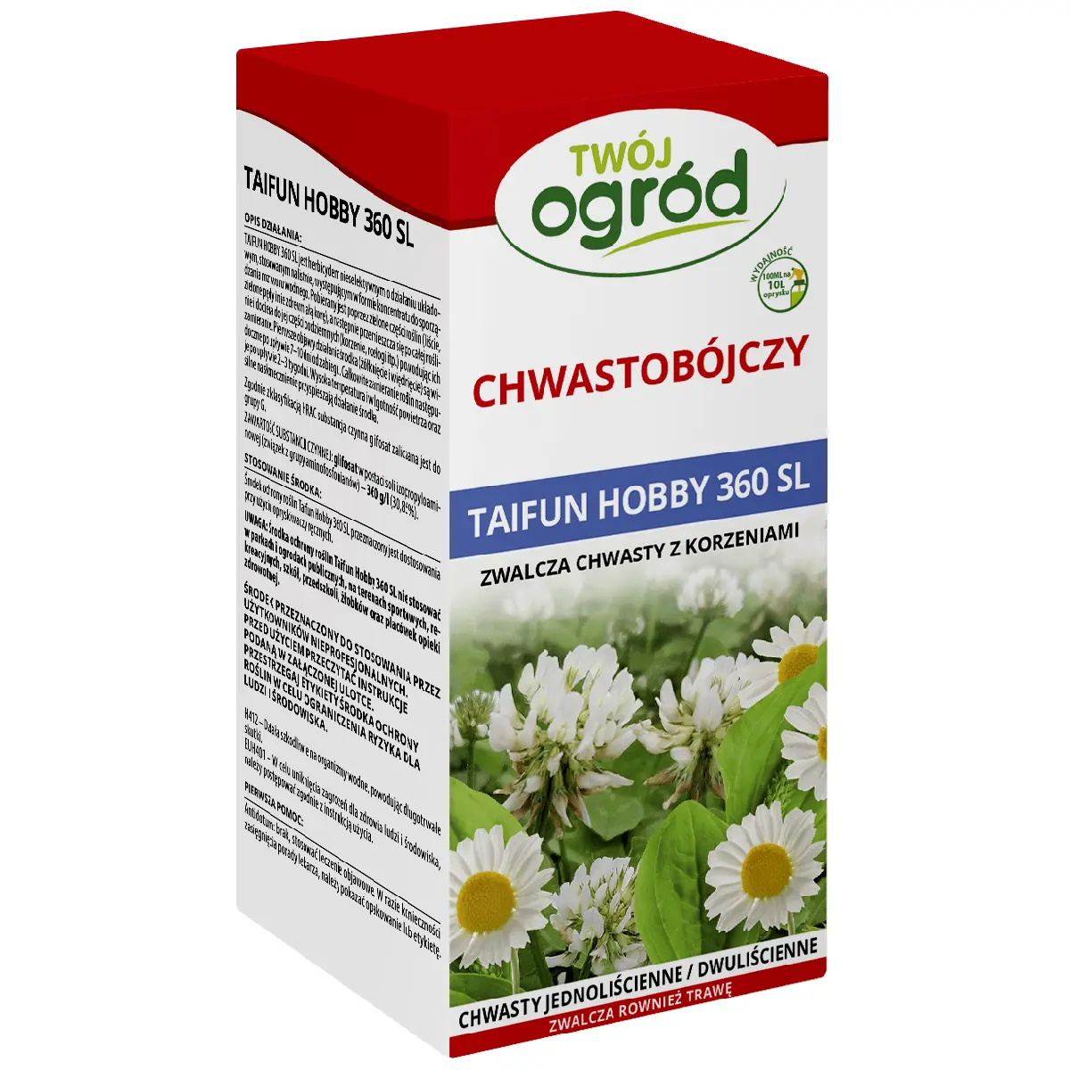 Taifun Hobby 360 SL Twój Ogród - Mittel gegen einkeimblättrige und zweikeimblättrige Unkräuter 6