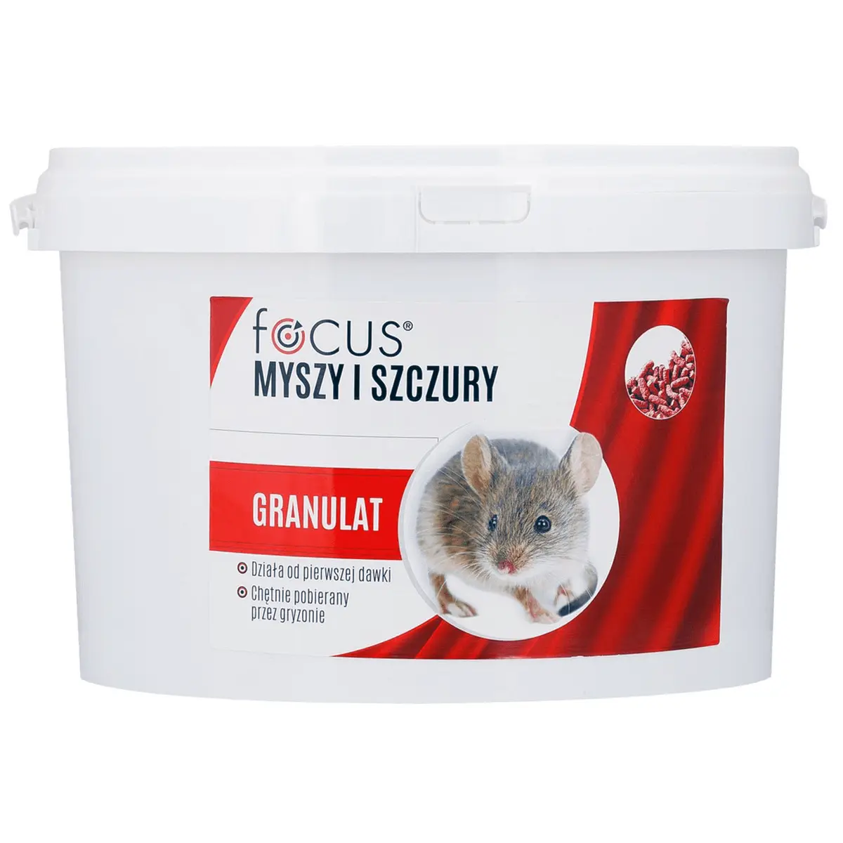 Focus Rodentizid gegen Mäuse und Ratten - Granulat 5